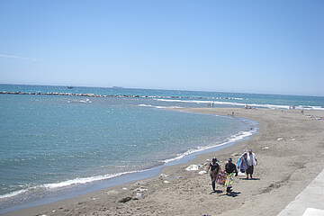 pláž Benalmadena Costa - pláž