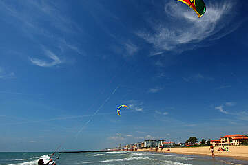 vodní kiting Lido di Jesolo - vodní kiting